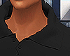 Black Polo Sweatshirt 'F