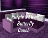 Prpl Butterfly Couch