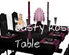 Dusty Rose Table