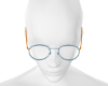 BLUE ORANGE GLASSES