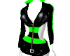 FSA GREEN LEATHER OUTFIT