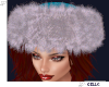 [LS]Seline Fur Hat Blue