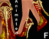 golden scorpion heels F