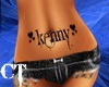 {CT} Kenny Stomach Tatt