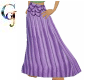Purple BellyDancer Skirt