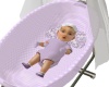 Baby with bassinet