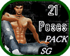{SG} Male 21 Pose Pack