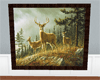 a deer frame picture
