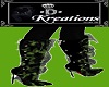 Lime Camo Boots