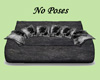 💖 Black rose sofa NP