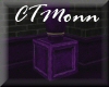CTM Purple Pedestal Box