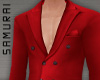 #S Solid Suit B #Rouge
