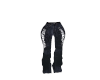 black sp5der jeans