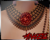 (A) Devika Necklace Red