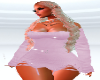 RLL soft pink mini dress