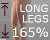 165% Long Legs Scale