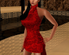 Red Sexy Oriental Dress