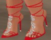 Red Princess Heels