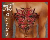 [MA] Red Tribal Tatto