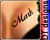 Mark breast tattoo