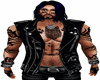 Hers blue wolf vest M