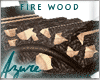 *A* Winter Firewood Rack