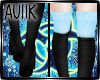 A| BootSocks Blue