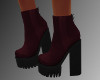 (SL) Wine Ankle Boot
