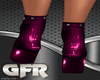 pink latex platforms