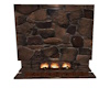 Stone Fireplace