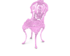 Pink Victorian Chair