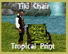 Tropical Tiki Chair