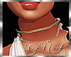 Gold necklace