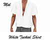 White Tucked Shirt
