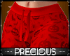 Red Pumpkin Night Pants