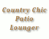 00 Country Chic Lounger