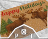 Christmas Moose Doormat