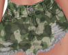 camouflaged skirt