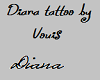!V! Diana Belly Tattoo