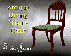 Antq Dining/Game Chr Grn