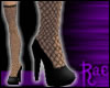 R: Heels & Net Stockings