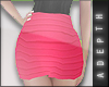 |a|Pink high waist skirt