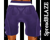 Drk Purple Jordan Shorts