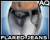 *AQ*Flared Jeans Gray