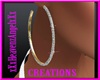 Gold Large HoopsEarrings