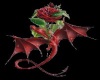 Dragon Rose Belly tattoo