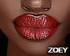 Zoey Lips Red