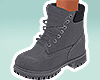 ! All Grey Boots