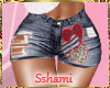 BDK HEARTS SHORT RLL