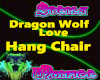 Dragon Wolf Love Chair